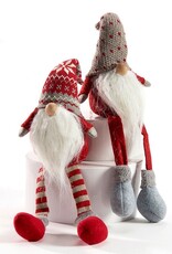 Xmas Giftcraft Fabric Gnome Grey 652063