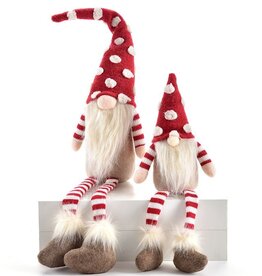 Xmas Giftcraft Sitting Santa Gnome S 663576