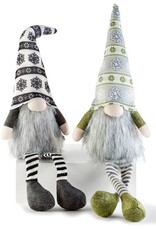 Xmas Giftcraft Shelf Sitter Gnome Green 666091