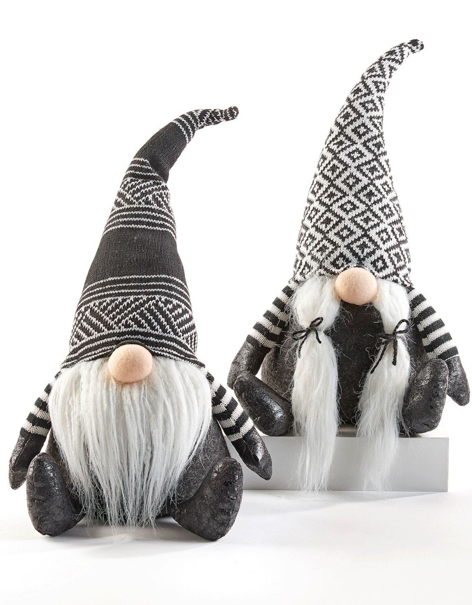 Xmas Giftcraft Gnome Black w/Beard 666887