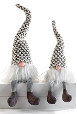 Xmas Giftcraft Gnome w/Grey Hat Large 666891