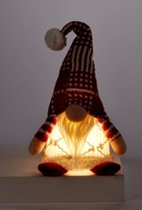 Xmas Giftcraft Sitting Gnome Plush w/Red Hat 683958 Xmas Giftcraft Sitting Gnome Plush w/Red Hat 683958