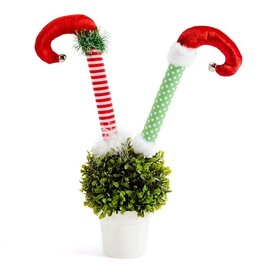 Xmas Giftcraft Elf Shoe Pick Asst. 683435