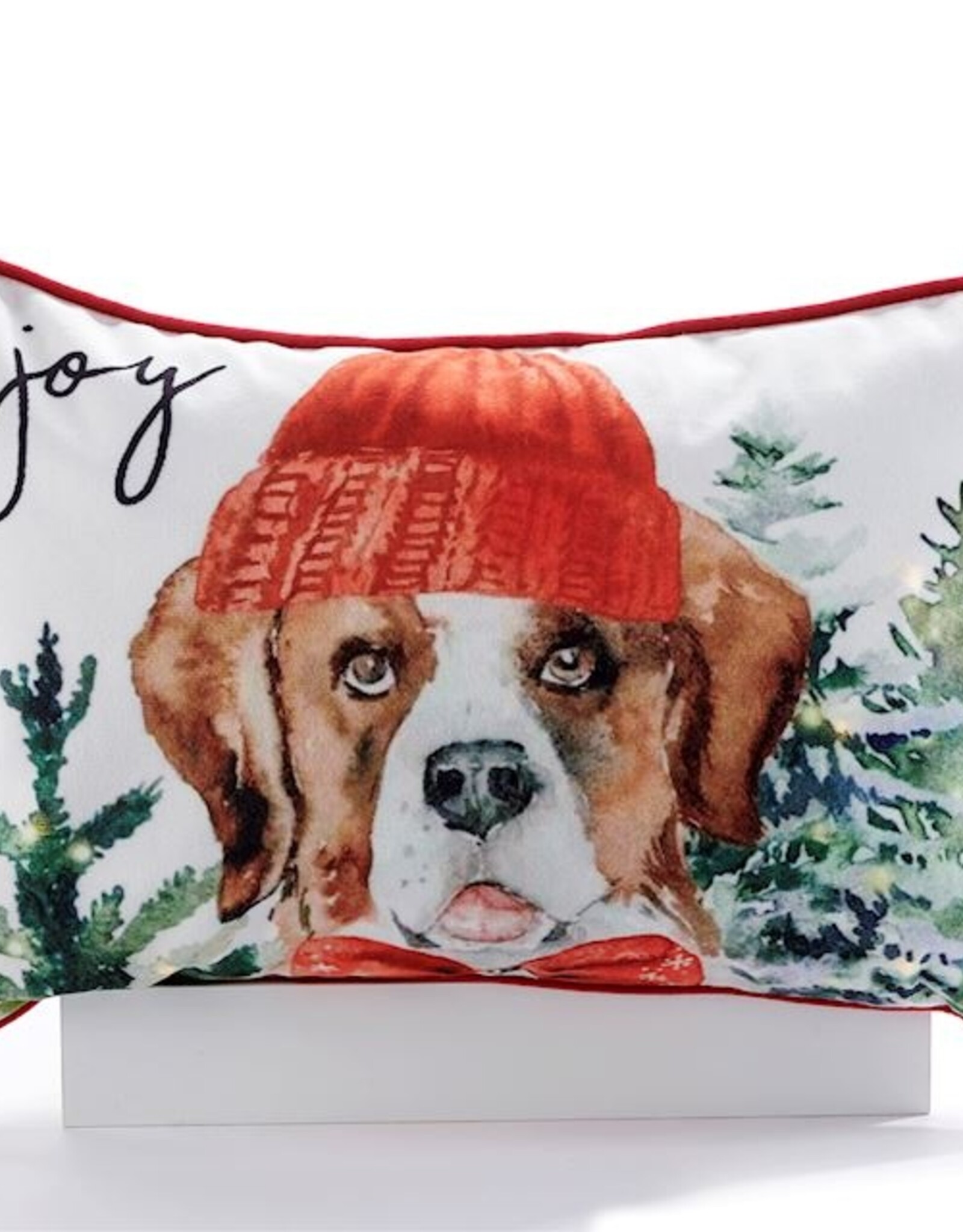 Xmas Giftcraft LED Dog Cushion 682487