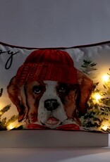 Xmas Giftcraft LED Dog Cushion 682487