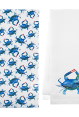 Tea Towel Ganz Blue Crab CB187066 - 2
