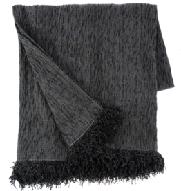 Throw Ganz Charcoal 50x60 CB187573