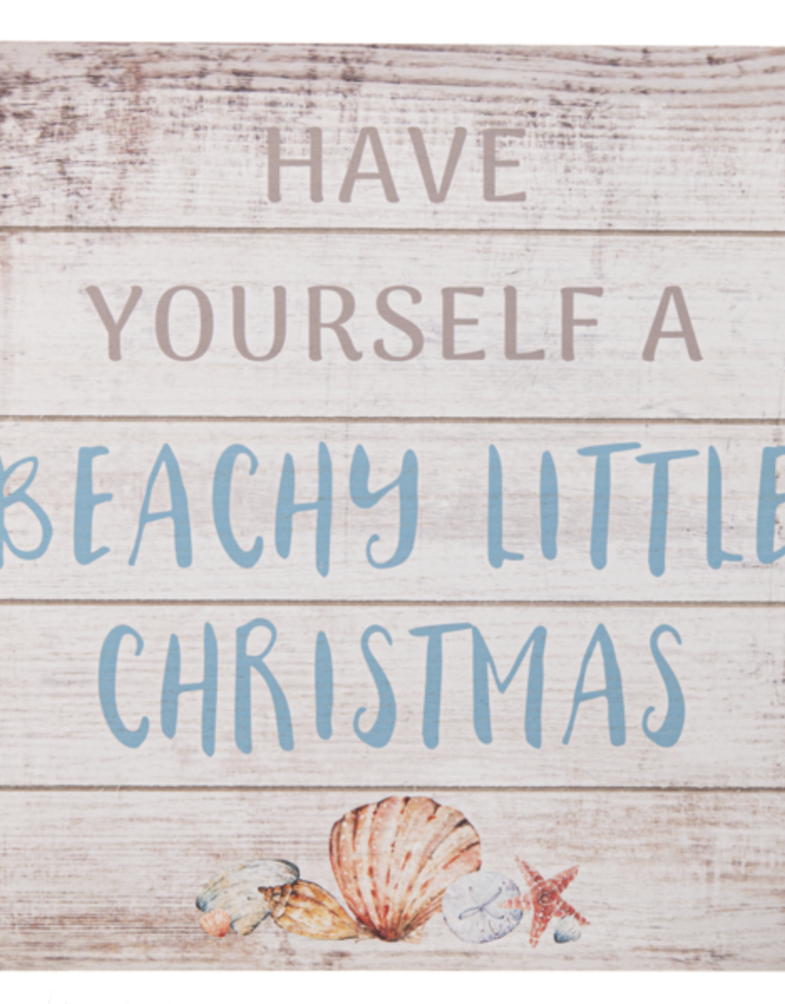 Xmas Ganz Beachy Christmas  Sign CX187129