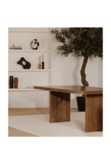 Moes Home Collection Moes Lila Dining Table Small Brown BB-1015-03-0