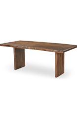 Moes Home Collection Moes Lila Dining Table Small Brown BB-1015-03-0