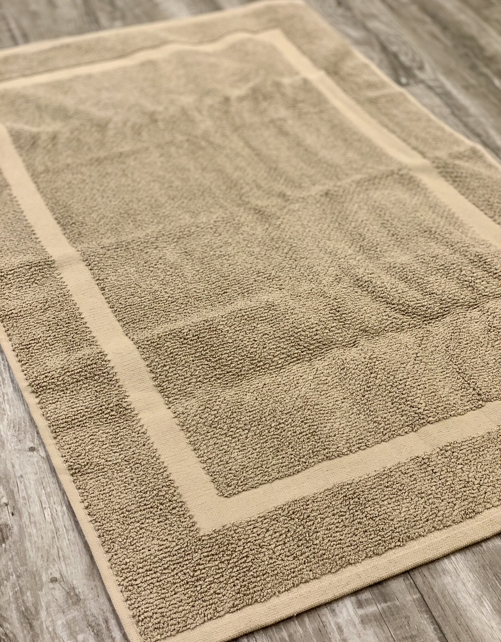 Cuddle Down Tub Mat Cuddledown Porto Cotton Truffle