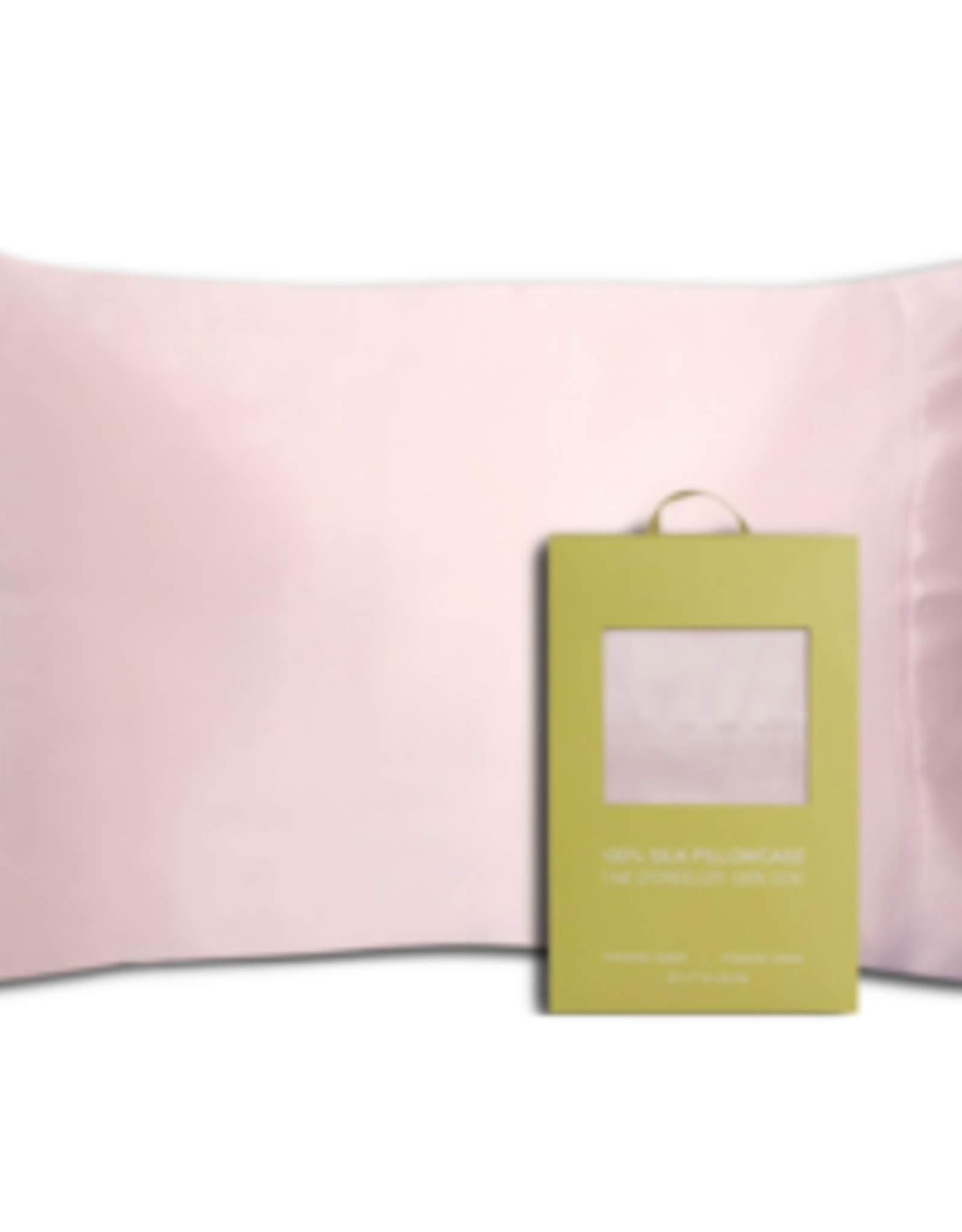 Alamode Home Pillow Case Silk RJS Queen Pink ( Single )