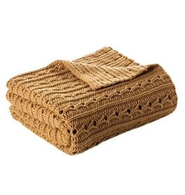 Throw Brunelli Dalida Mustard 50x60 152M150