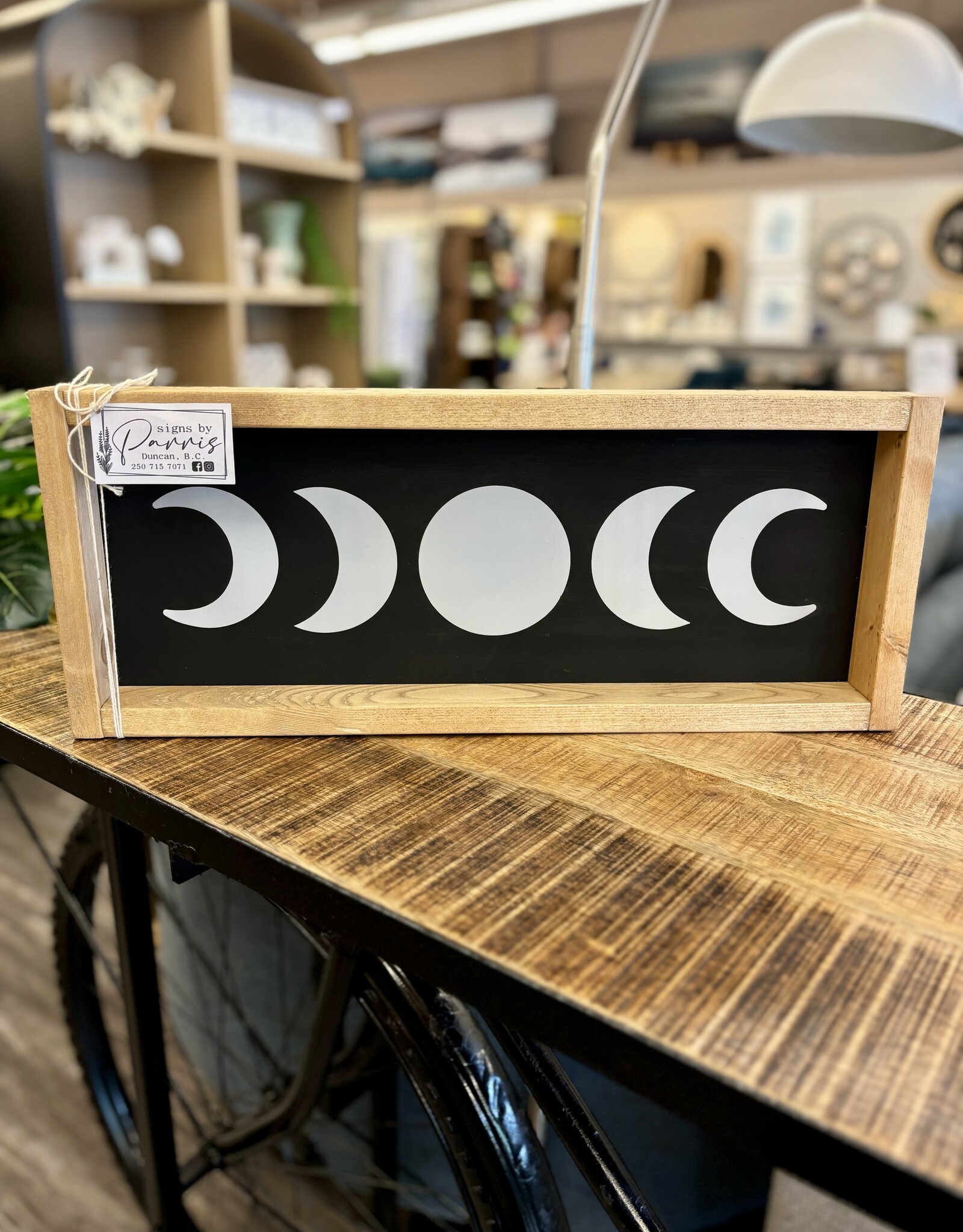 Signs By Parris Signs by Parris Moon Phases 20 x 8