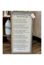 Signs By Parris Signs by Parris Island Poem 15 x 30