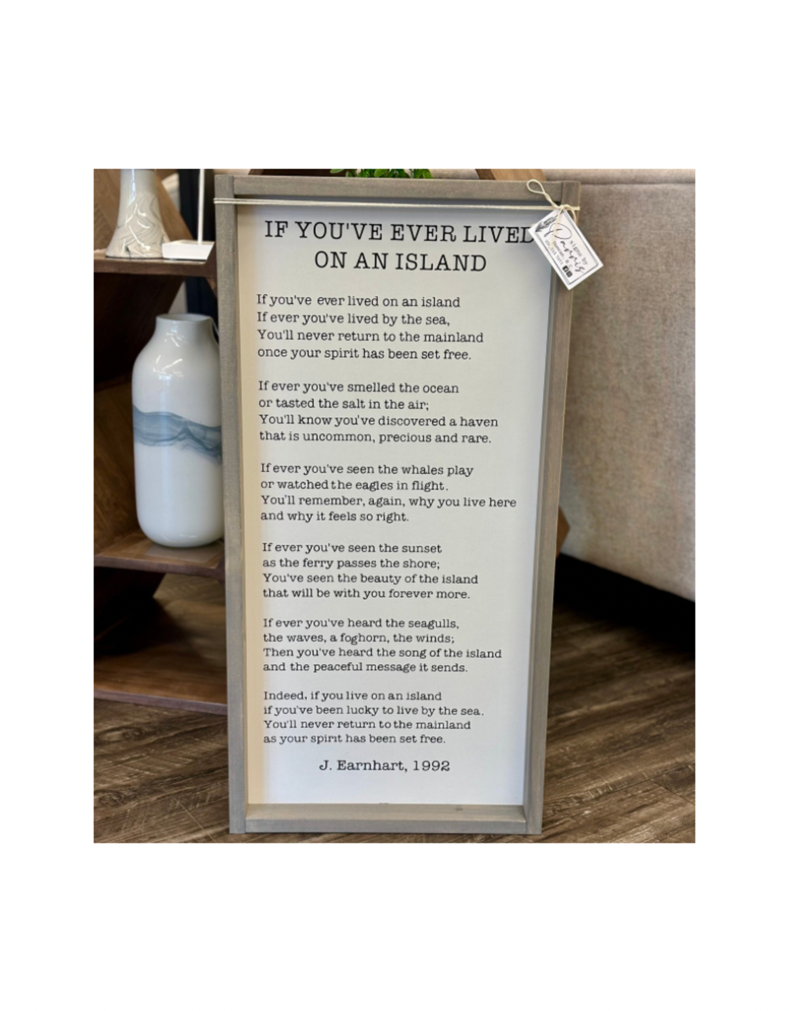 Signs By Parris Signs by Parris Island Poem 15 x 30