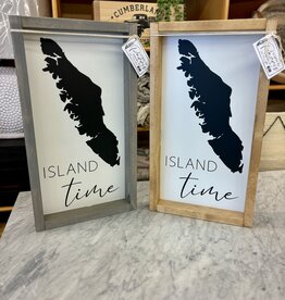 Signs By Parris Signs by Parris Island Time 10” x 18”