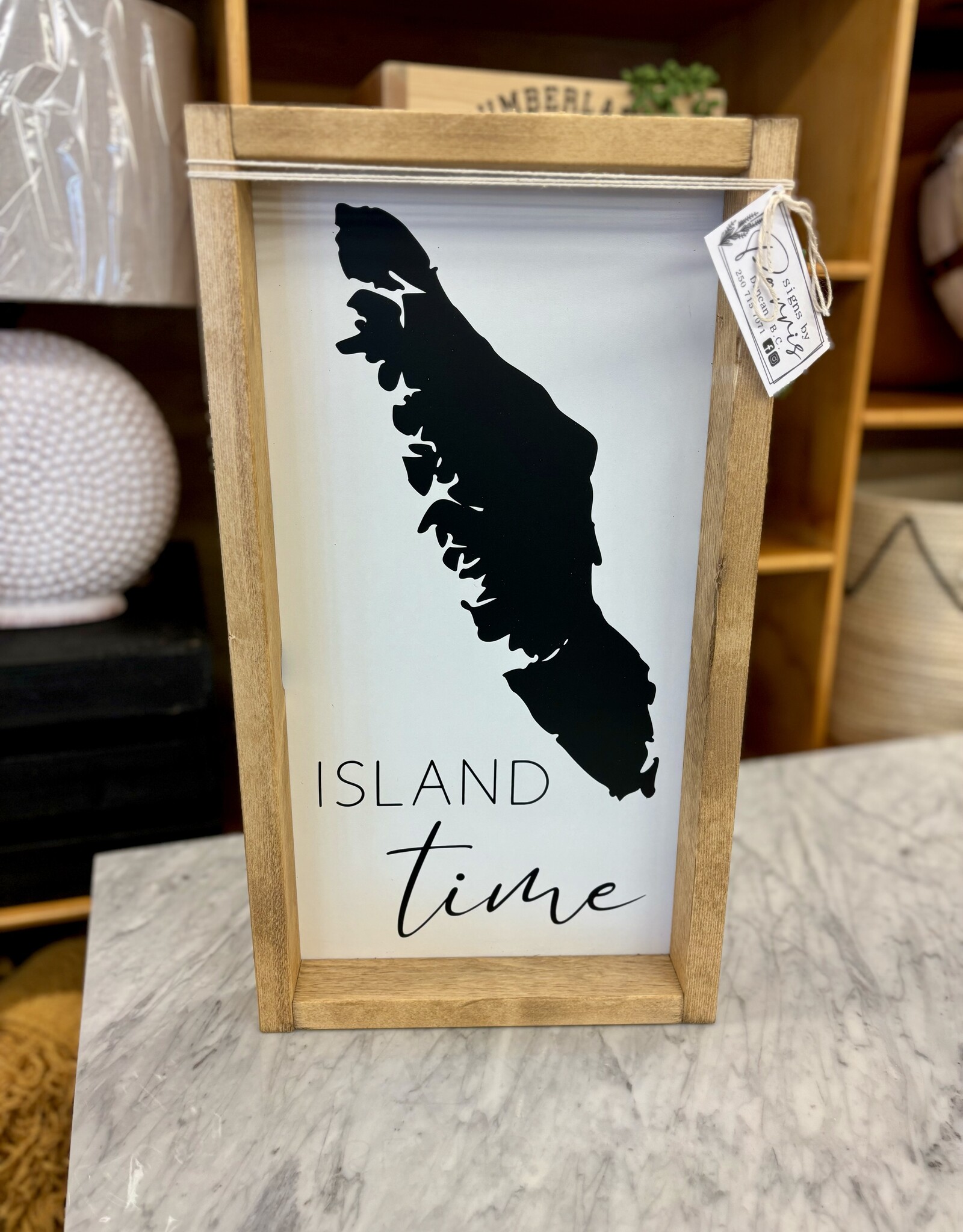 Signs By Parris Signs by Parris Island Time 10” x 18”