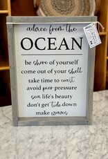Signs By Parris Signs by Parris Advise/Ocean 12 x 16