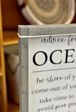Signs By Parris Signs by Parris Advise/Ocean 12 x 16