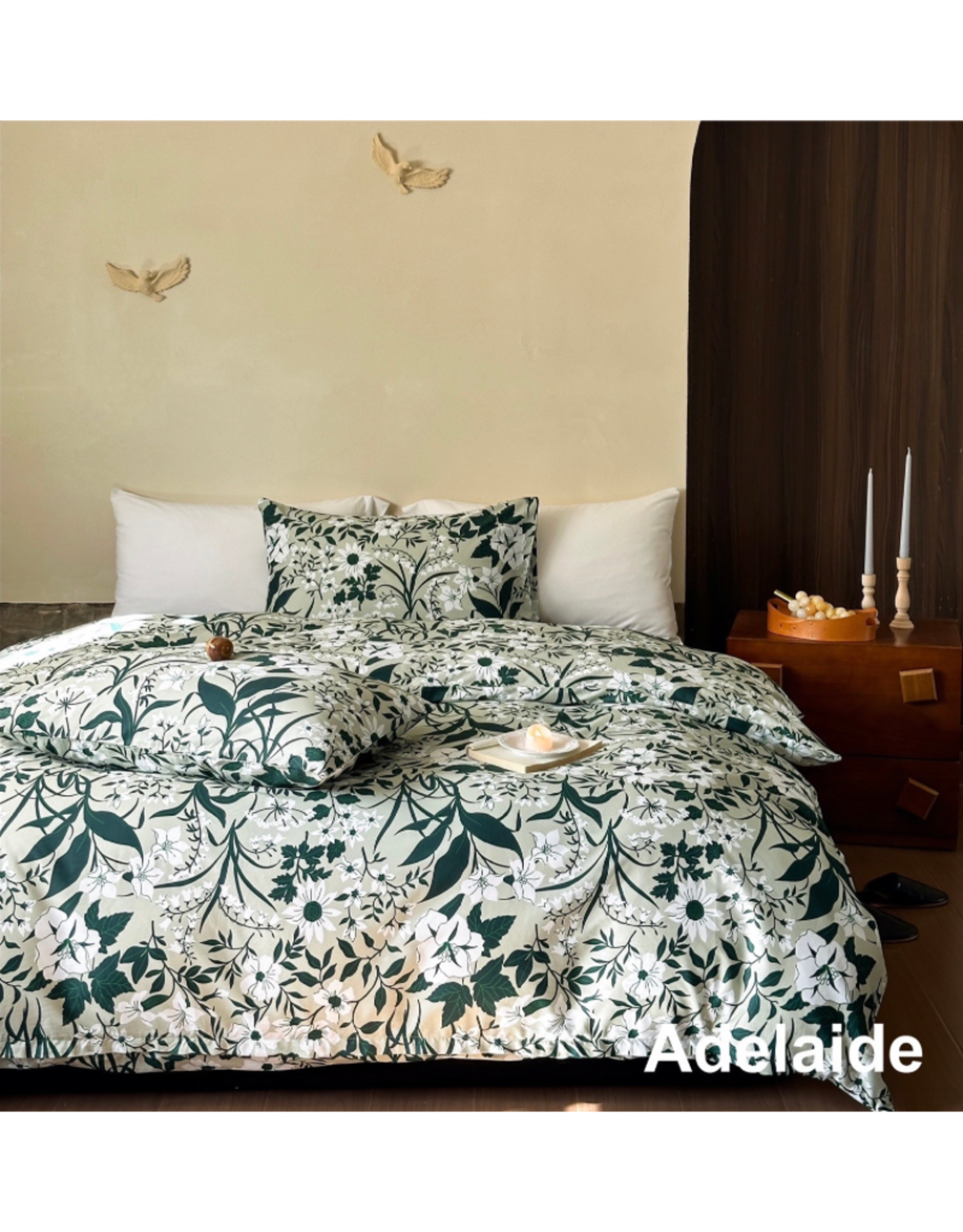 Duvet Cover Contempo Adelaide King w/ shams