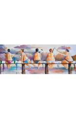 Streamline Art Sunday With Friends 12x36 D4066-1236