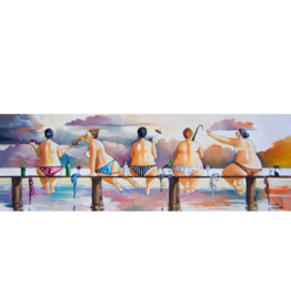 Streamline Art Sunday With Friends 12x36 D4066-1236