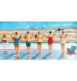 Streamline Art Watching Sunset 10x20 D4058-1020