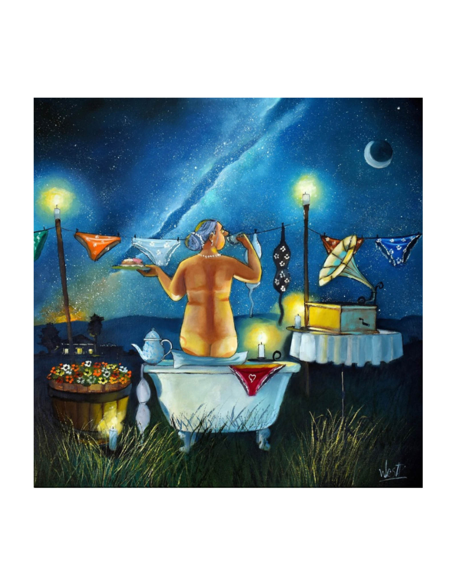 Streamline Art Sian & The Stars 16x16 D4050-1616