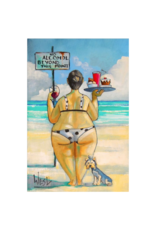 Streamline Art No Alcohol Beyond This Point ll 16x20