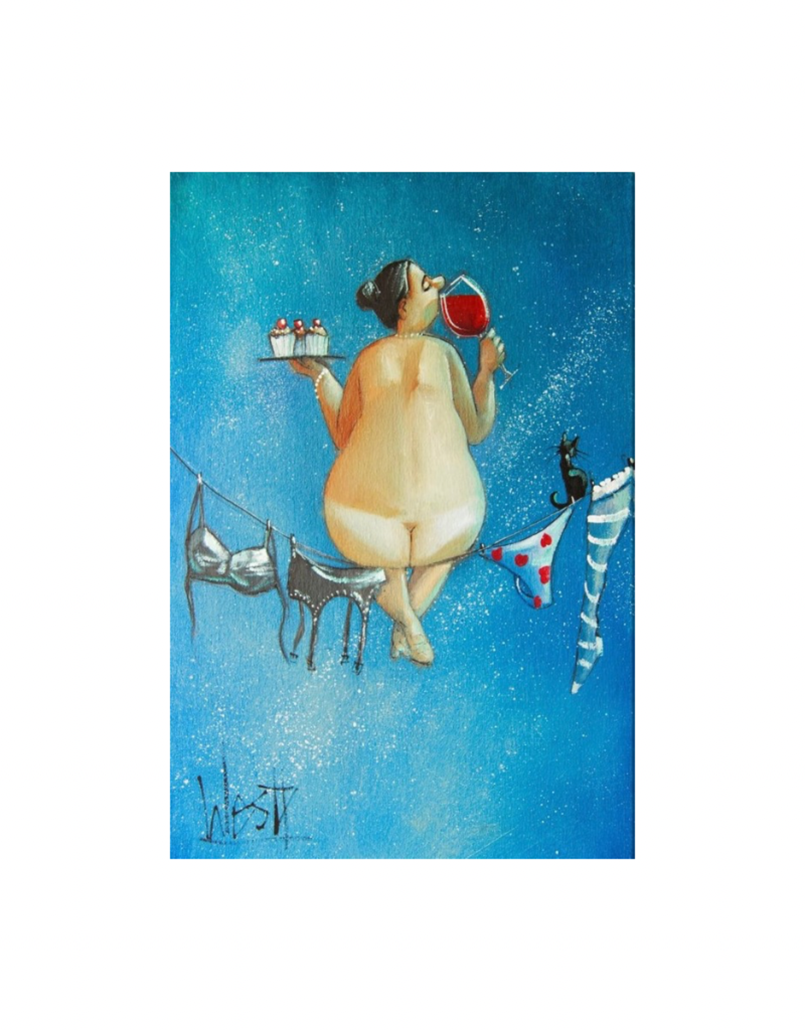 Streamline Art Out of This World 16x20
