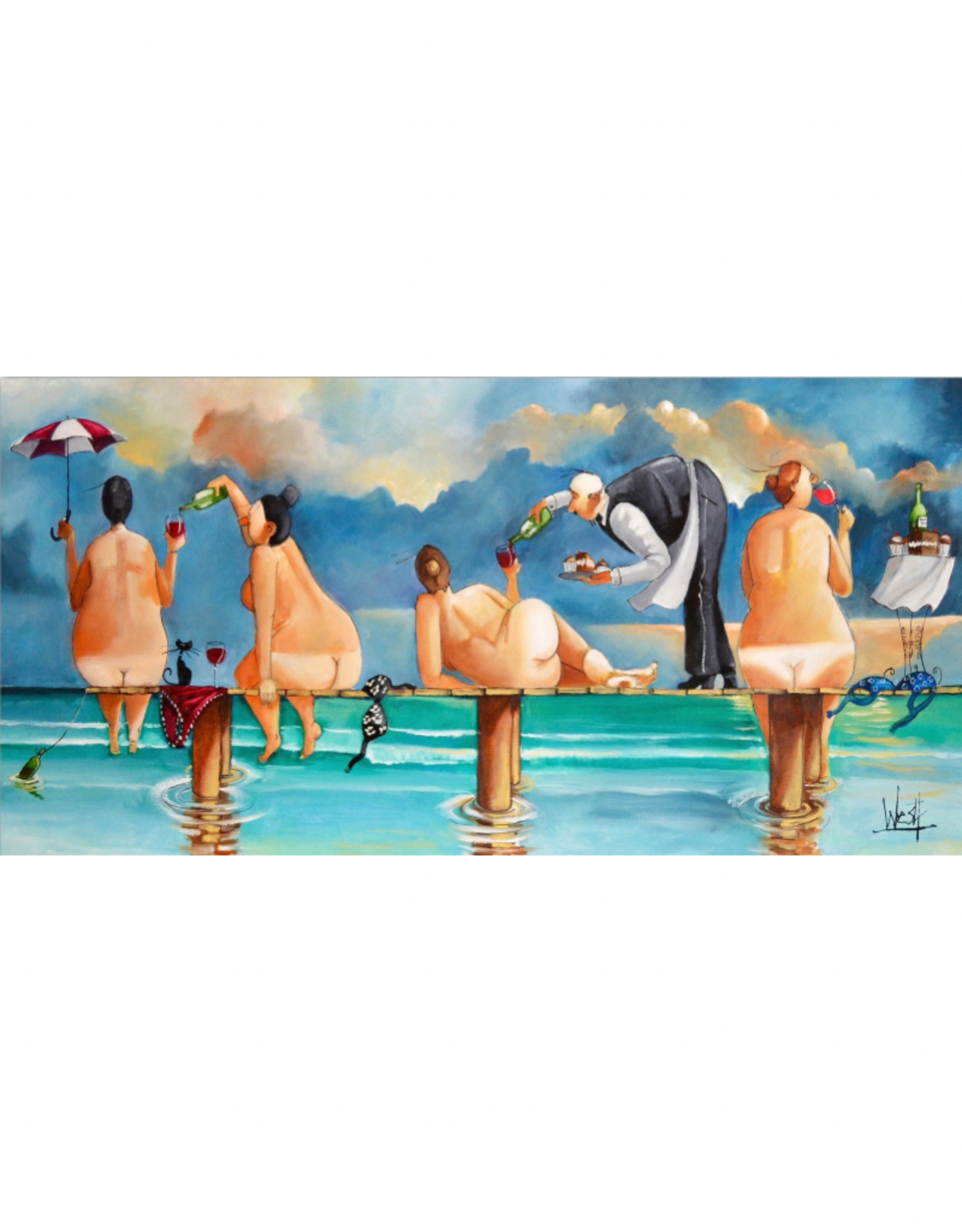 Streamline Art Ladies Afternoon ll 20x40