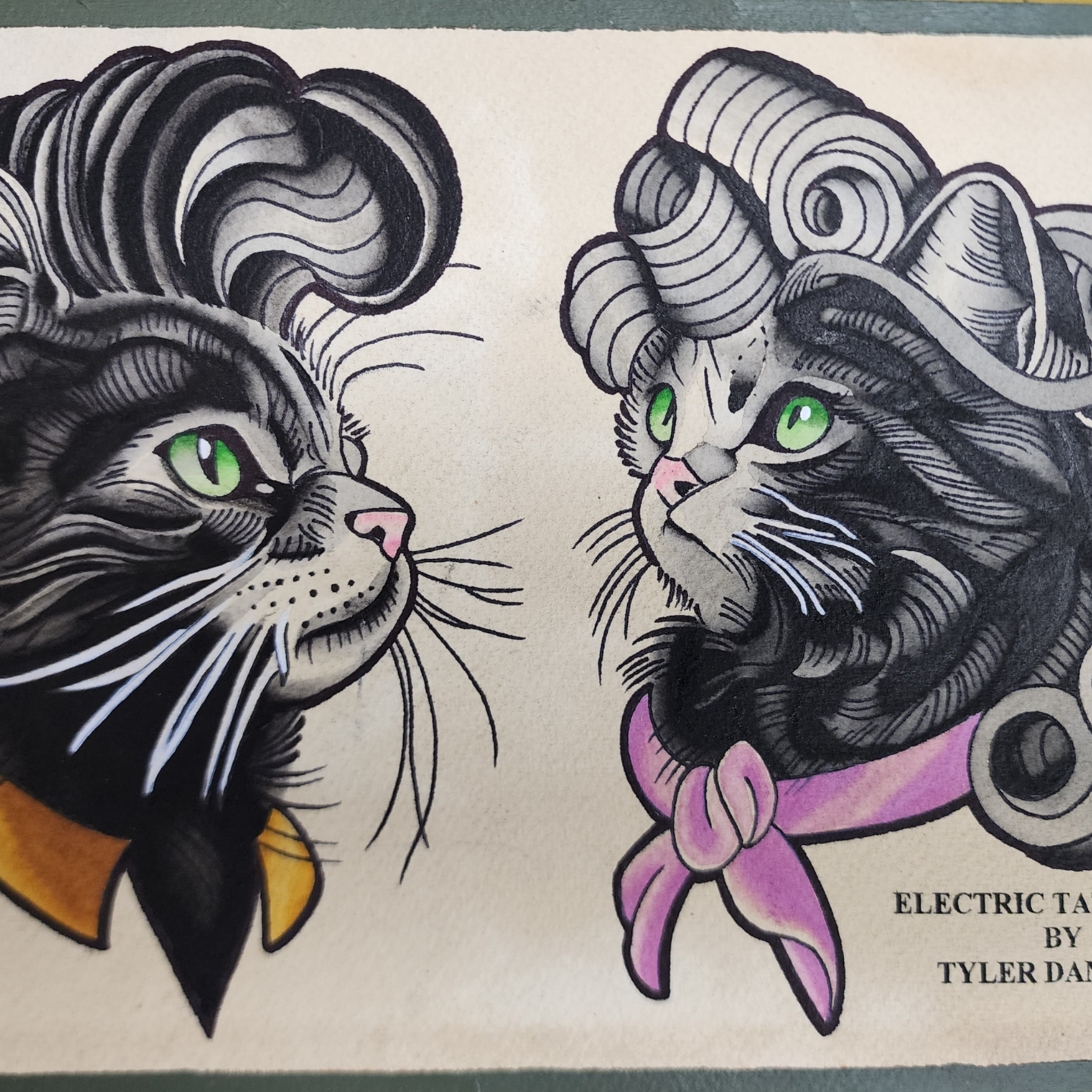 Human Kanvas Up For Grabs by Tyler - Hiss and Purrs Series "PURRS"
