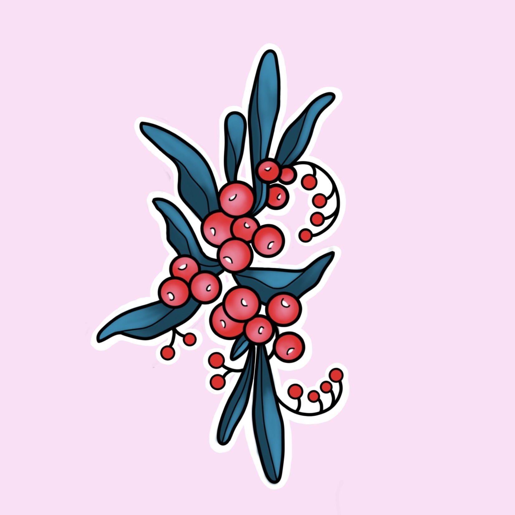 Up For Grabs Berries  by Kathy