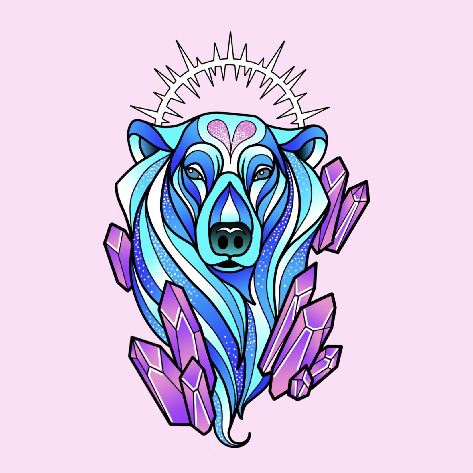 Up For Grabs Polar Bear by Kathy