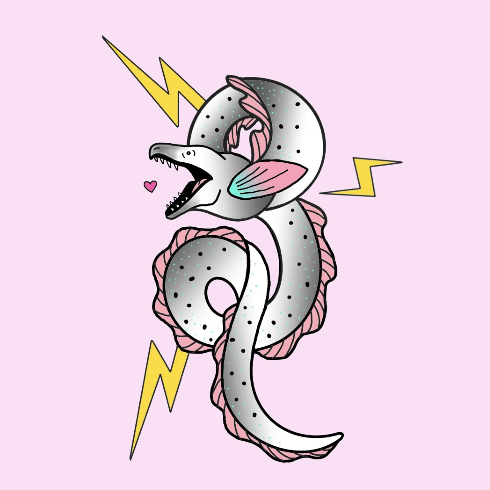 Up For Grabs Electric Eel by Kathy