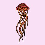 Up For Grabs Jellyfish by Kathy