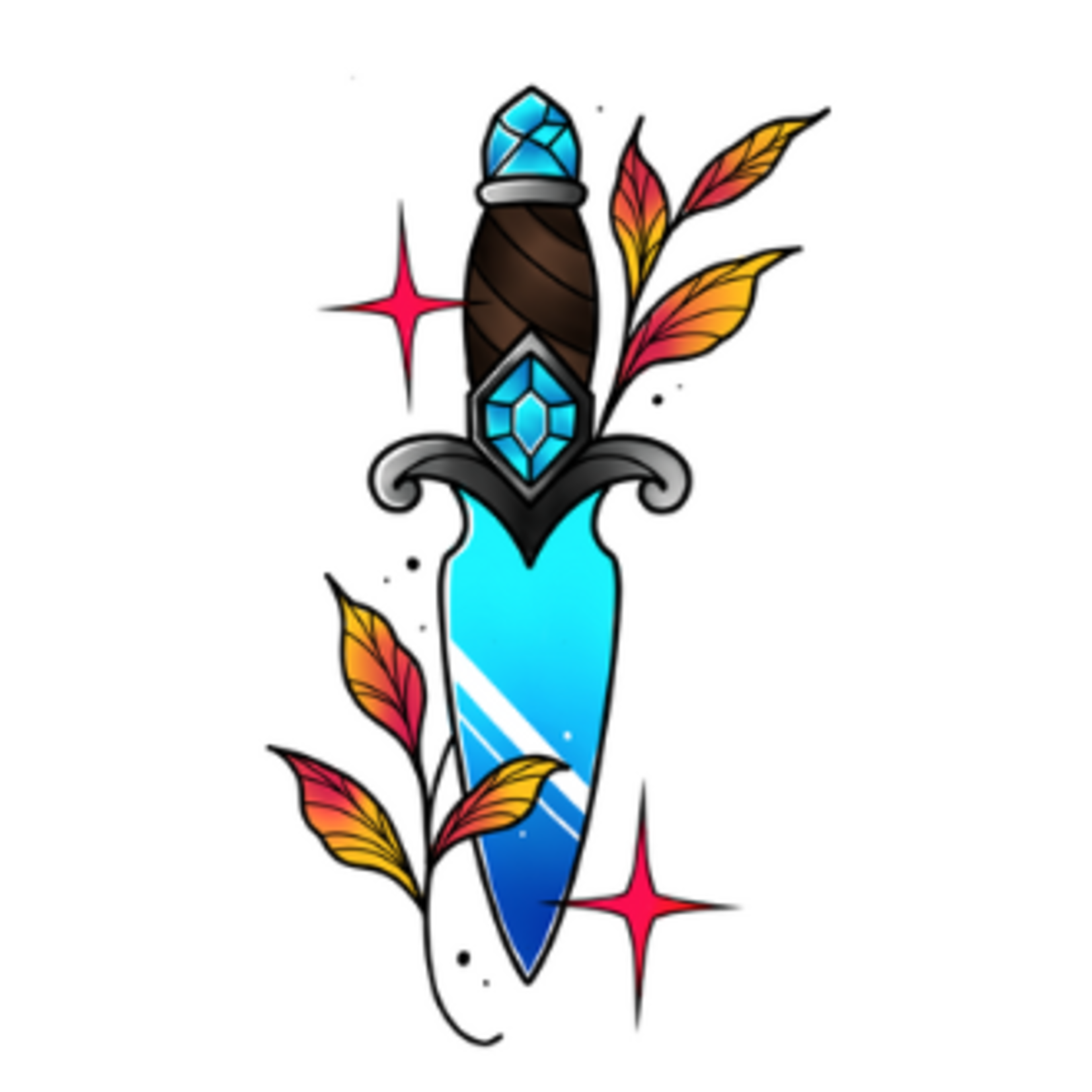 Up For Grabs Crystal Dagger by Tori