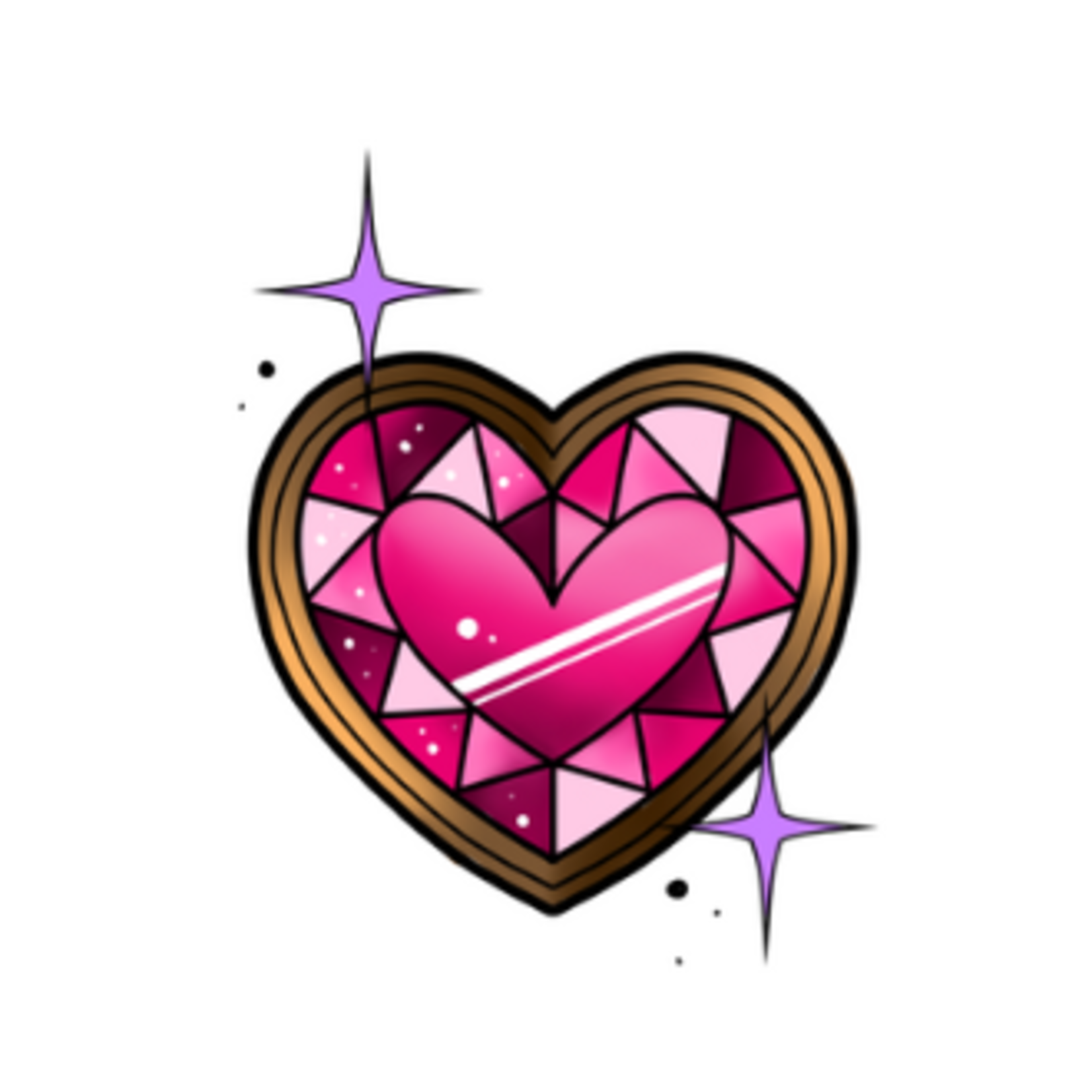 Up For Grabs Crystal Heart by Tori