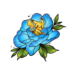 Up For Grabs Pikachu Peony by Tori