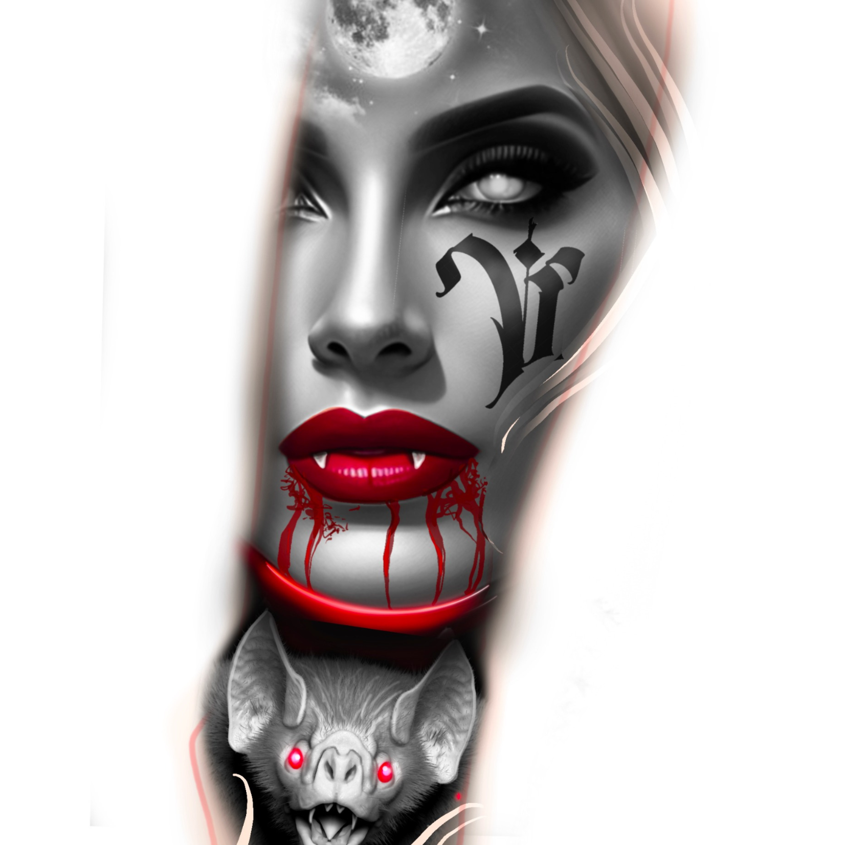 Up For Grabs Vampire Moonlight by Jay Skelly