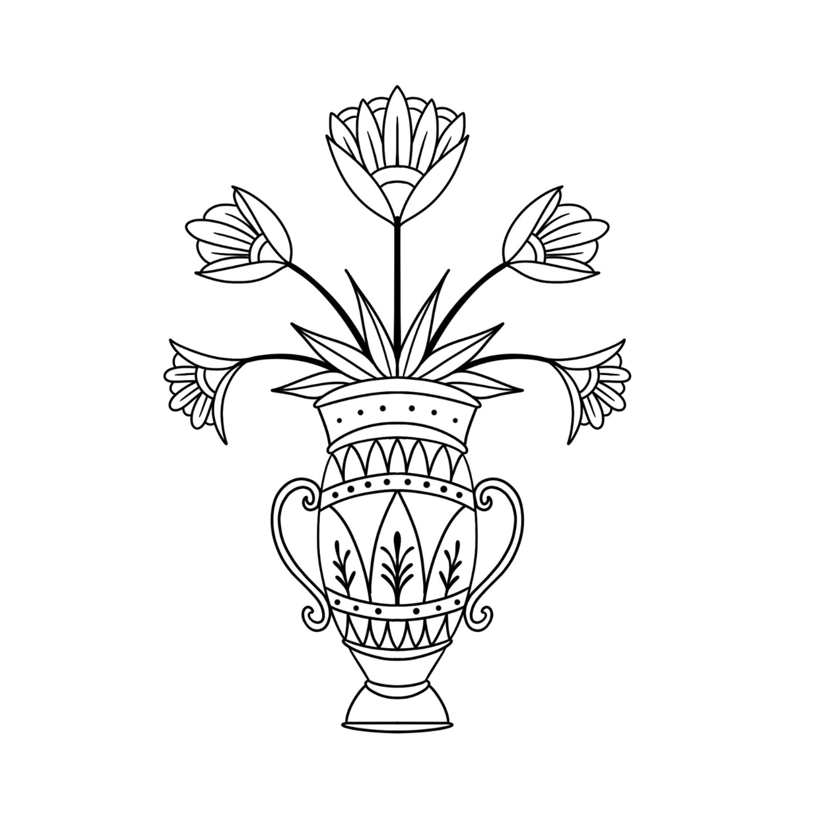 Human Kanvas Up For Grabs Ornamental Vase by Justin J