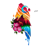 Up For Grabs Mountainscape by Tori
