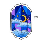 Up For Grabs Dreamy Stained Glass by Tori