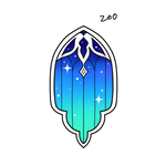 Up For Grabs Dusk Stained Glass by Tori