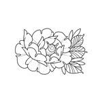 Up For Grabs Eyeball Peony by JF
