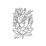 Up For Grabs Floral Prithvi Mudra by JF