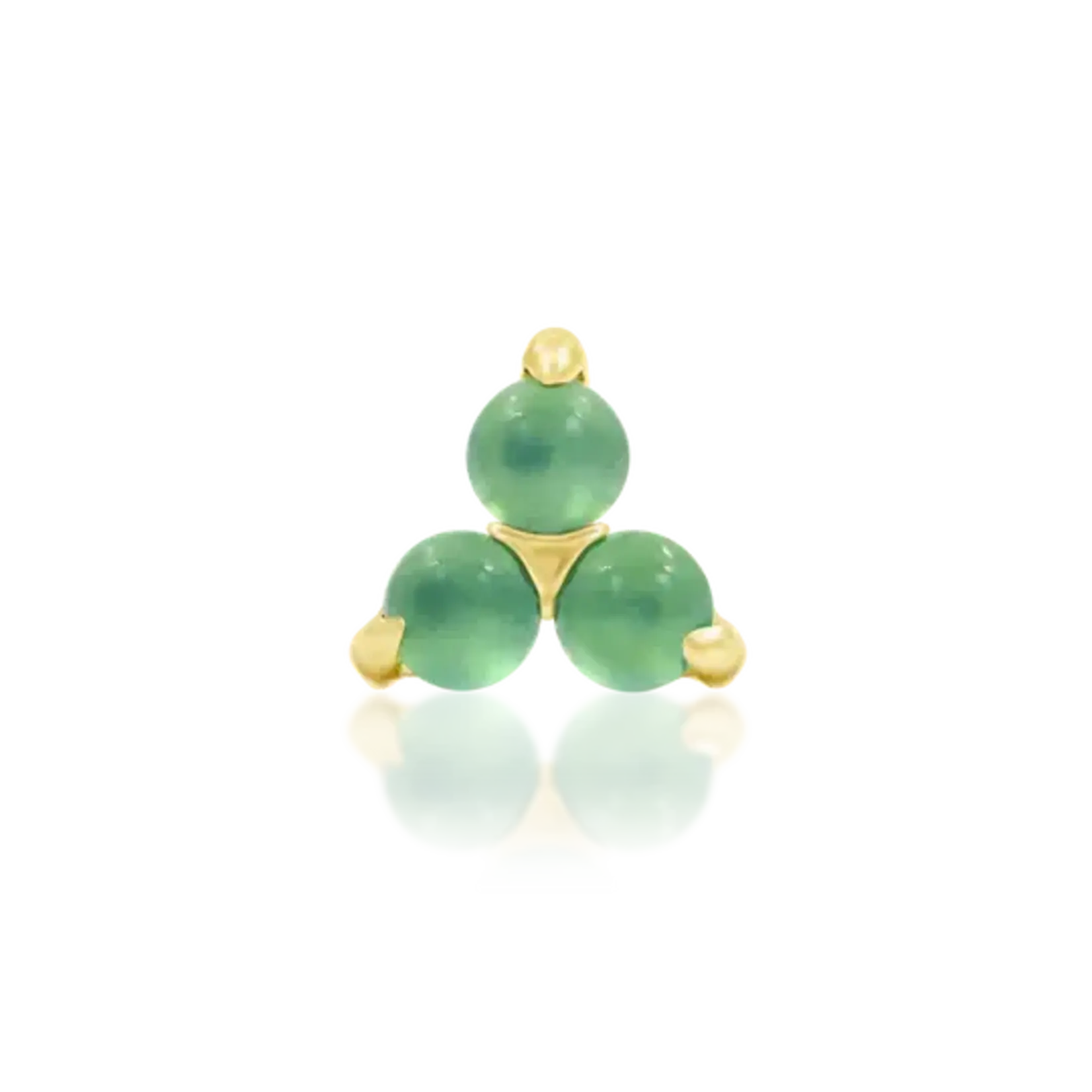 Junipurr JUNIPURR VALLEY - Genuine Chrysoprase Trinity