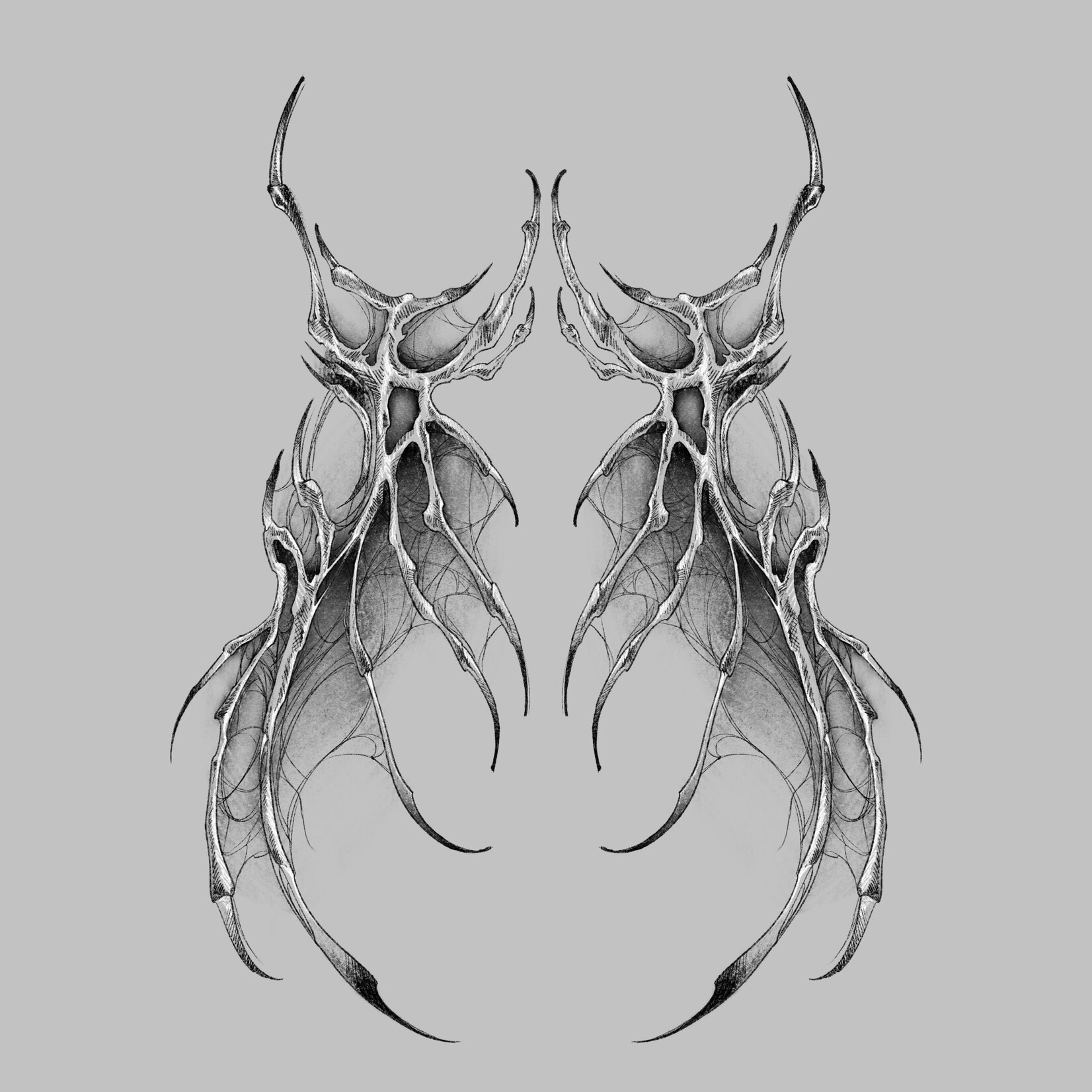 Up For Grabs Ornamental Bones - Sternum by Sasha