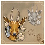 Up For Grabs Roe Deer by Chloe